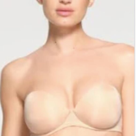 Skims Ultimate Strapless Push-up Bra - 38D - SAND - NWT - Picture 2 of 3
